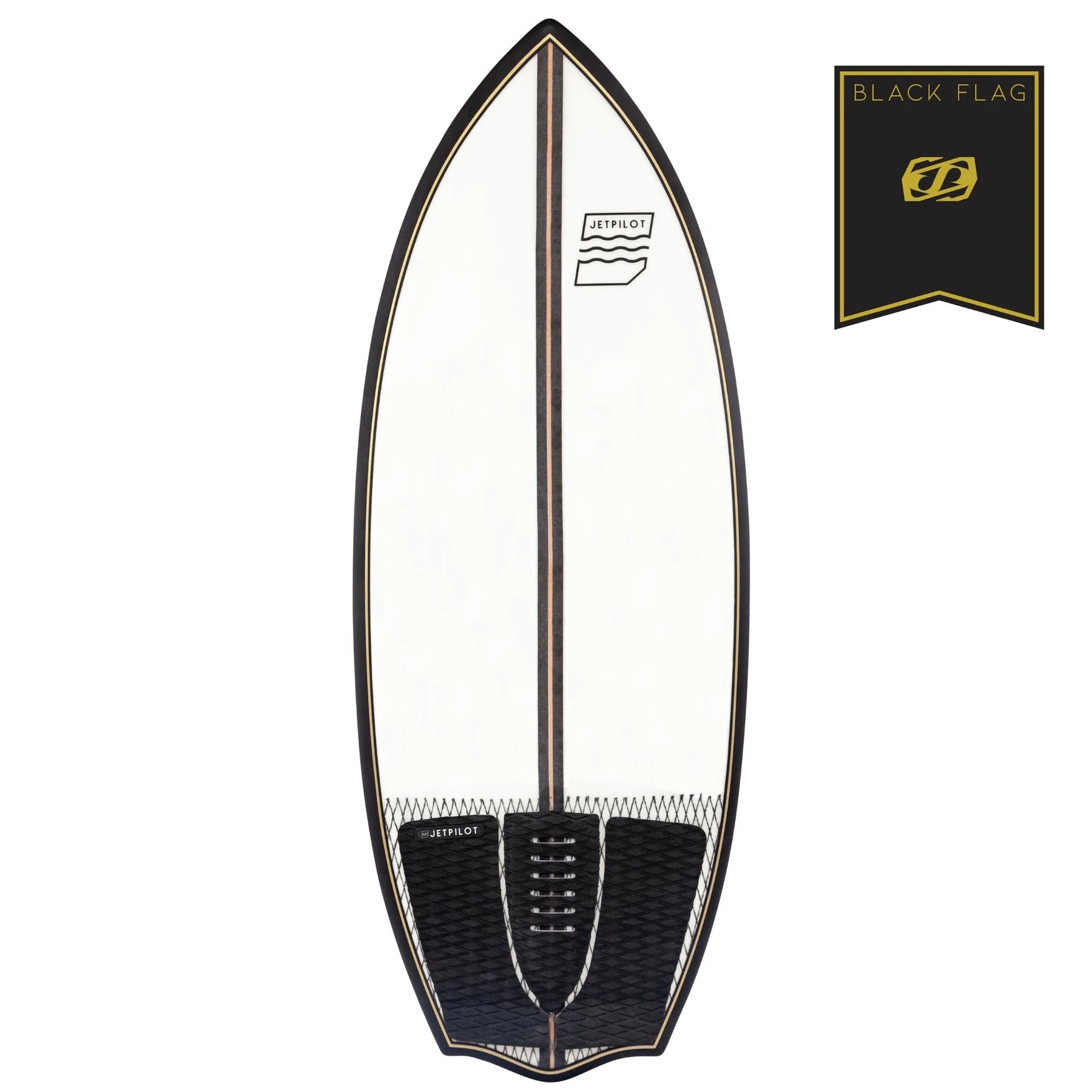 Wakesurfer - JETPILOT BLACK FLAG 4'8