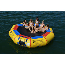 Load image into Gallery viewer, Water Bouncer - Island Hopper 13′ Bounce-N-Splash Padded Water Bouncer 13BNS