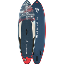 Load image into Gallery viewer, Inflatable Stand Up Paddleboard - Aqua Marina Wave 8'8" Inflatable Stand Up Paddle Board front and back view