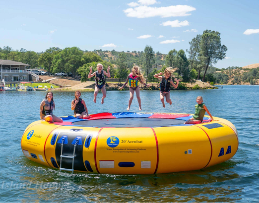Island Hopper 20' Acrobat Water Trampoline 20PVCTUBE