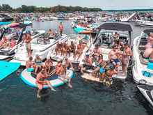 Load image into Gallery viewer, Paradise Pad 10' Water Hammock Splash Mat