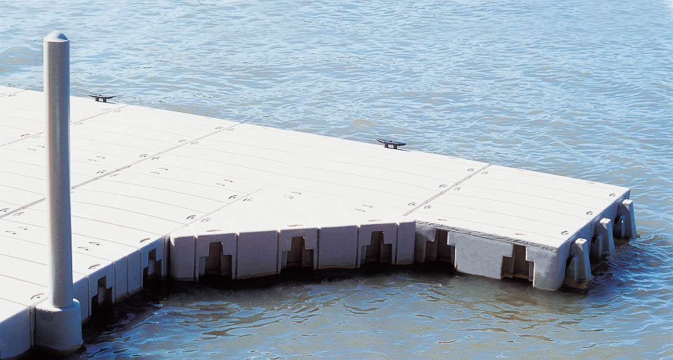Amazon Loading Dock Blocks Connect-A-Dock L Shape Low-Profile Docks – Light As Air Boats