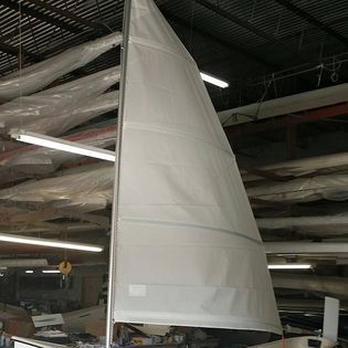 Sail And Mast For A Little River Marine Legacy 5M