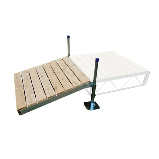 Patriot Docks Shore Ramp Cedar 4'x4'