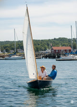 Load image into Gallery viewer, Puffin 1060 Sailing Rowboat 10.6 ft – Fiberglass Dinghy 4 Person