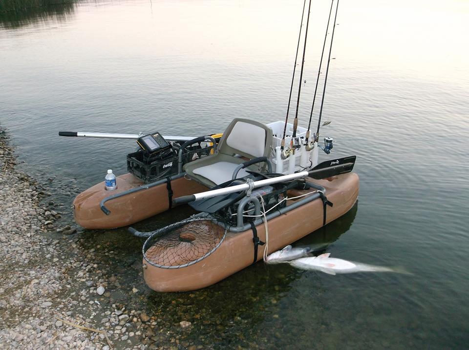 Venture Outdoors VOModular 6B Fishing Pontoon Fishing Kayak – Light As Air  Boats