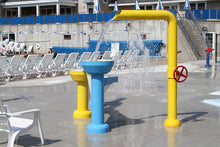 Load image into Gallery viewer, Rain Drop Products Pipe Falls Play Center-OMNIPOD