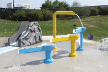 Load image into Gallery viewer, Rain Drop Products Pipe Falls Play Center-OMNIPOD