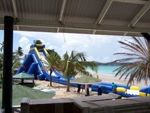 Load image into Gallery viewer, Freestyle Slides Hippo Inflatable Water Slide in the Caribbean!