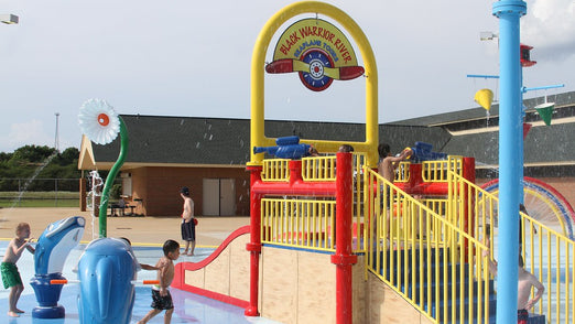 Rain Drop Products Tumble Buckets 3 with Tree Sails