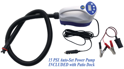 Island Hopper Elite Class Patio Dock 15′ x 6' Inflatable Water Platform