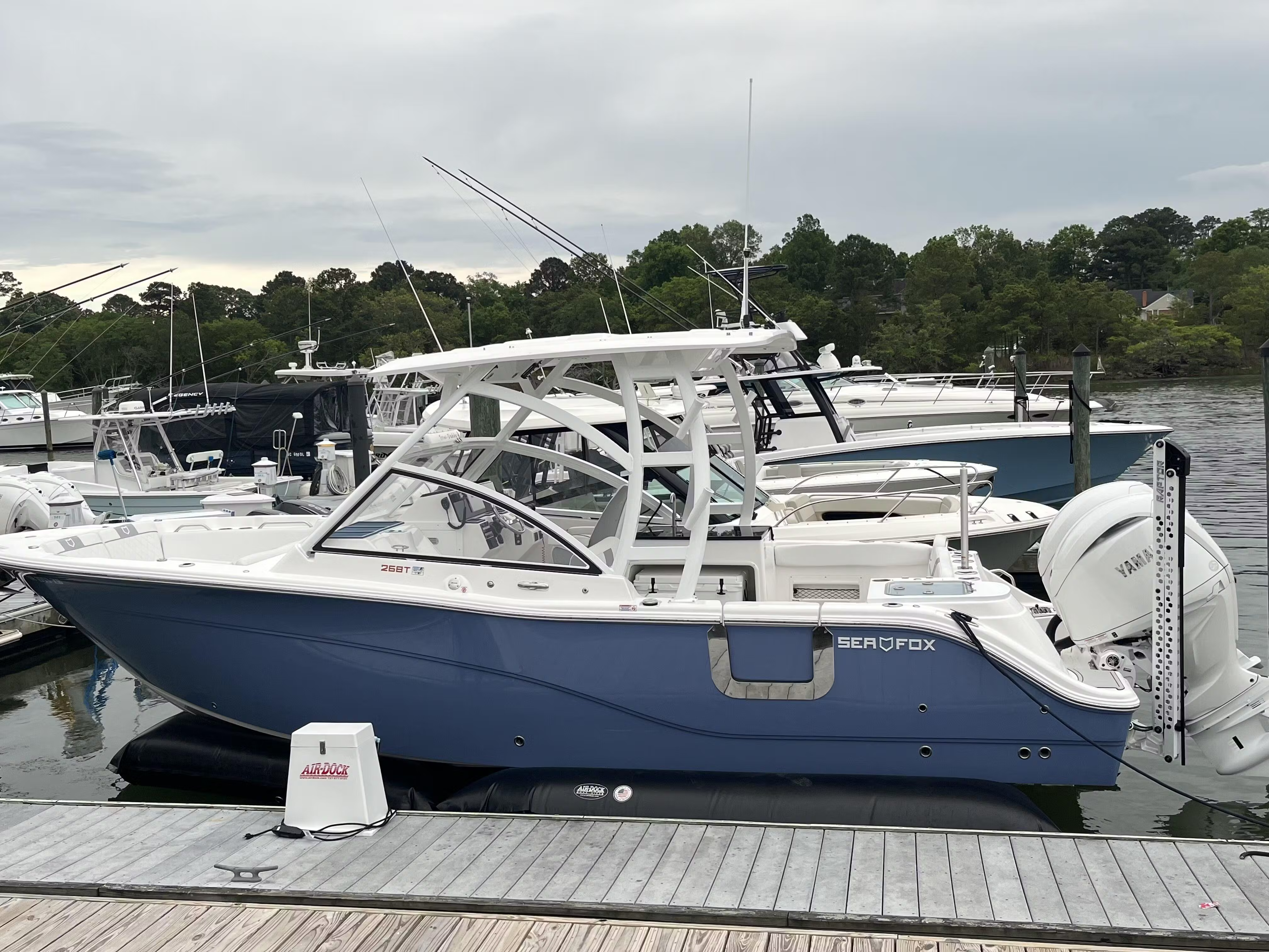 Air-Dock Inflatable Boat Lift