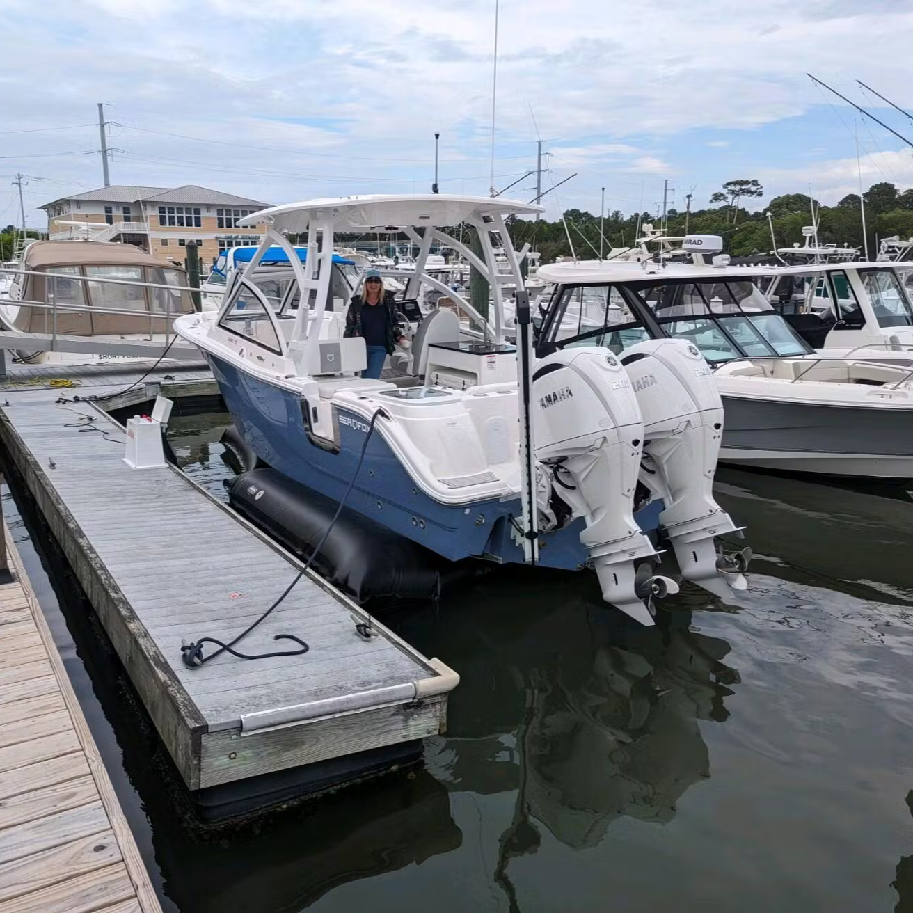 Air-Dock Inflatable Boat Lift