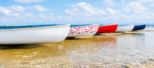 Load image into Gallery viewer, Puffin 860 Rowboat 8.6 ft - Seafoam Fiberglass Dinghy 3 Person