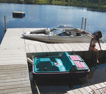 Load image into Gallery viewer, Connect-A-Dock F Shape High-Profile Docks with boats docked