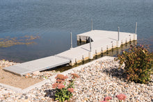 Load image into Gallery viewer, Connect-A-Dock L-Dock Packages 2000 Series-High Profile installed at the lake