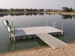 Connect-A-Dock Deck Packages High Profile at the lake