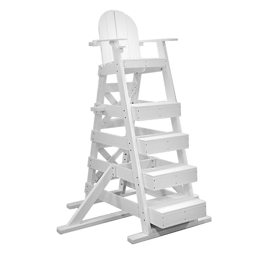 Water Safety Products Recycled Plastic Lifeguard Chair 60" seat height