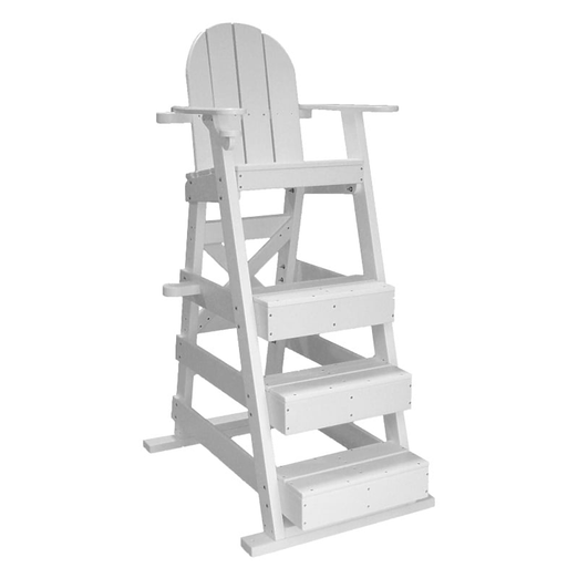 Water Safety Products Recycled Plastic Three Platform Lifeguard Chair