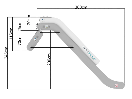 Yachtbeach Mini Slide 9'10"