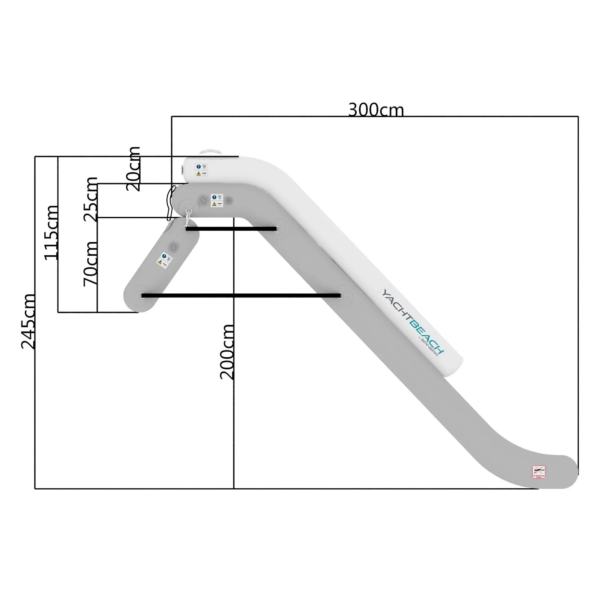 Yachtbeach Mini Slide 9'10"