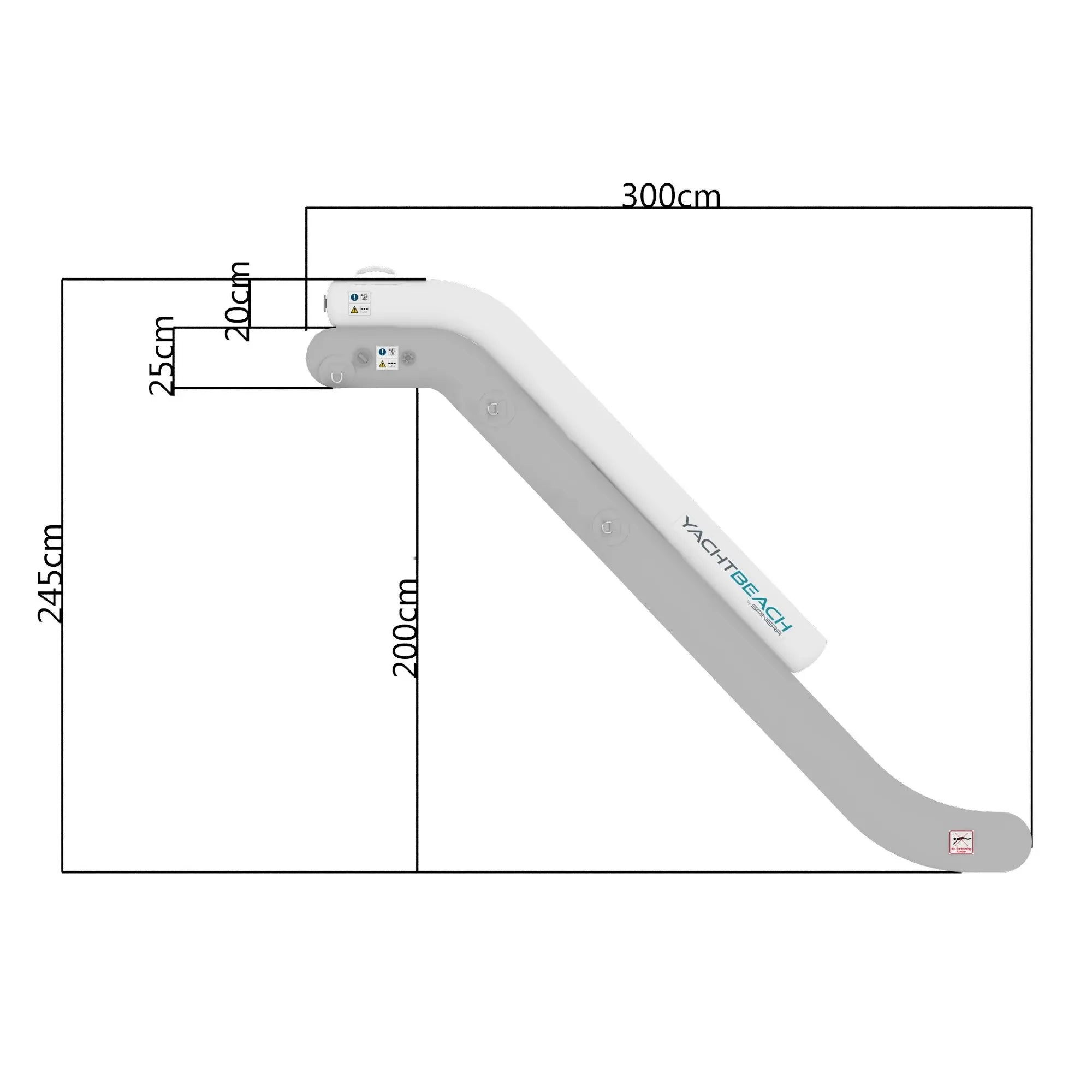 Yachtbeach Mini Slide 9'10"