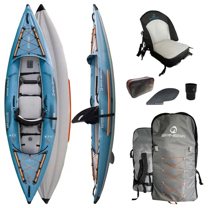Spinera Kayak Tenaya 120 Inflatable Kayak – Light As Air Boats