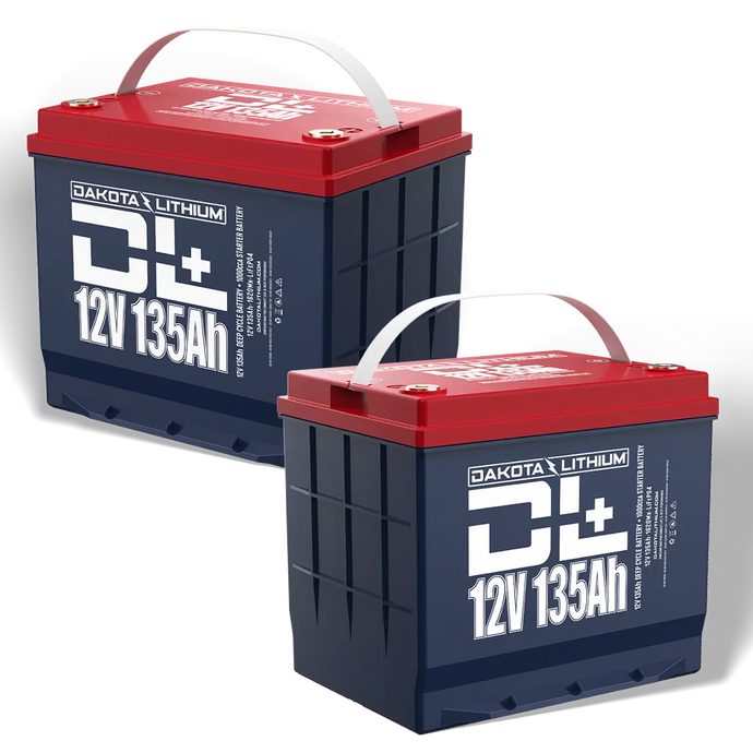 Dakota DL+ 24V 135Ah Dual Purpose Trolling Motor Battery Set
