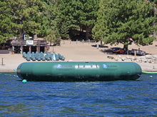 Load image into Gallery viewer, Island Hopper 25′ “Giant Jump” Water Trampoline Natural Green