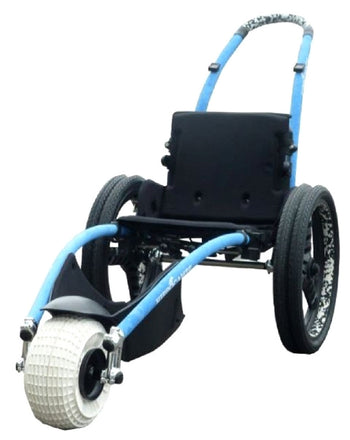 Vipamat Hippocampe Beach and All-Terrain Wheelchair - Blue / XL - Above 6'1