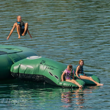 Island Hopper Double Blaster Attachment - Natural Green