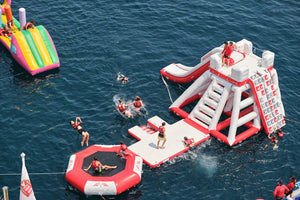 Freestyle Slides Island Inflatable Aqua Park