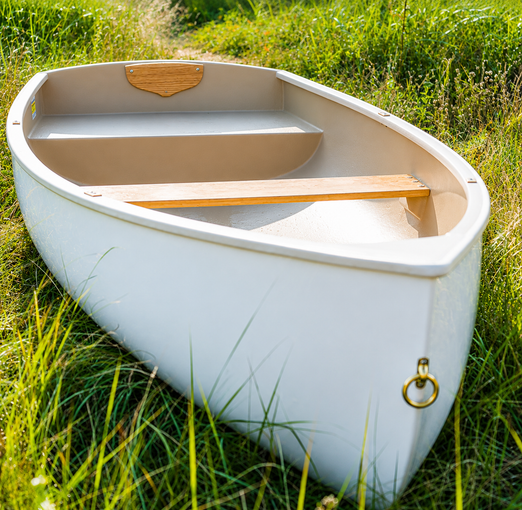 Puffin 860 Rowboat 8.6 ft - Seafoam Fiberglass Dinghy 3 Person