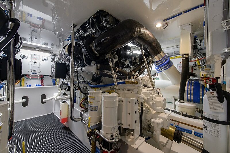 Plastex Vynagrip Marine Mat on the engine room floor