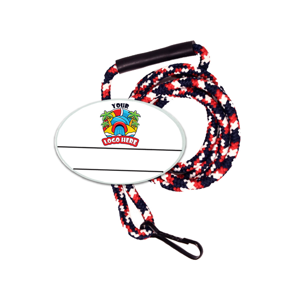 Water Safety Products Custom Breakaway Lanyard With Name Tag
