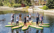 SOL Paddle Boards SOLnamastation Inflatable Yoga Dock