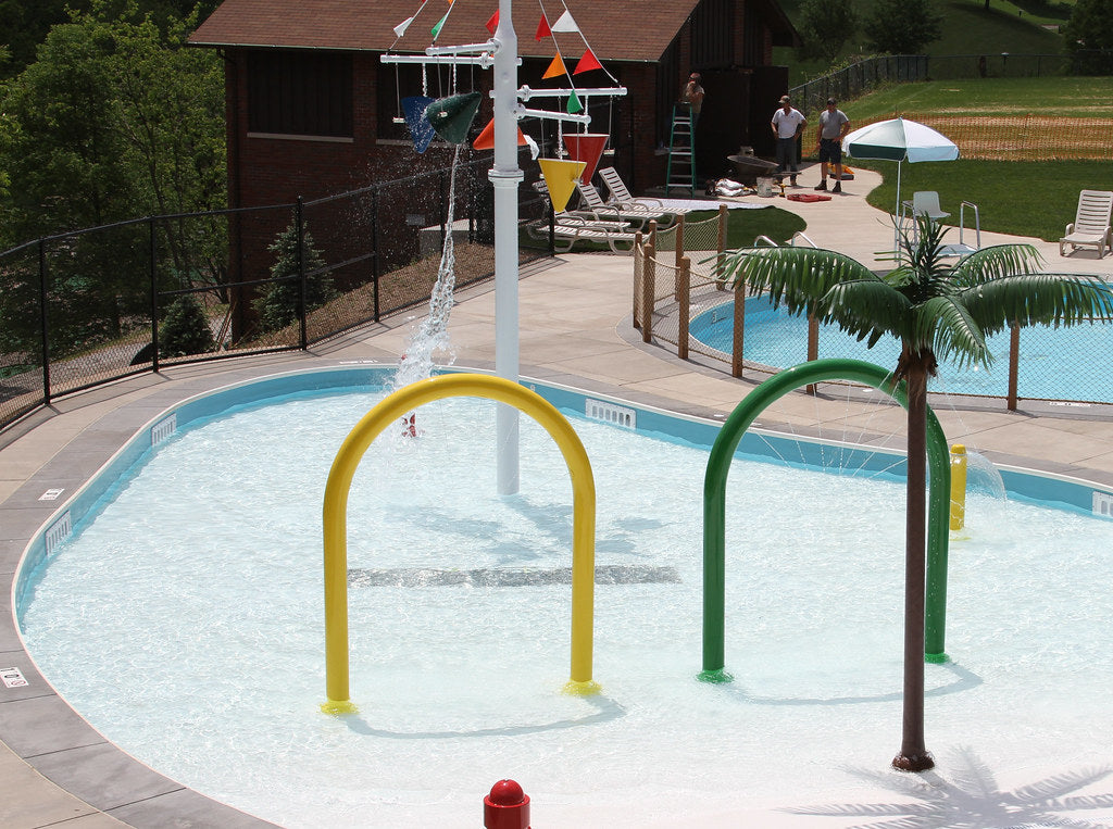 Splash Pool With 2 Rain Drop Products Super Soakers