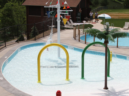 Splash Pool With 2 Rain Drop Products Super Soakers