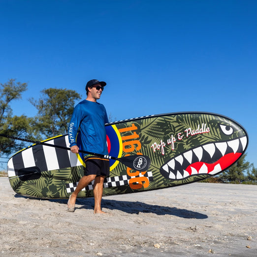 POP Board Co 11'6 El Capitan Bomber Inflatable Stand Up Paddle Board