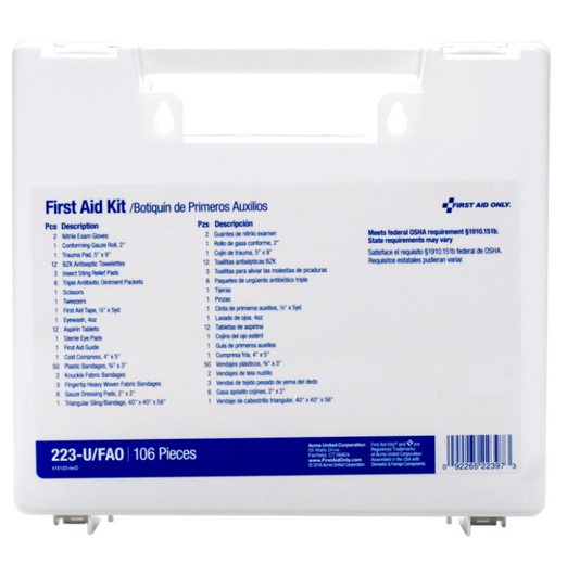 Water Safety Products 25 Person OSHA First Aid Kit