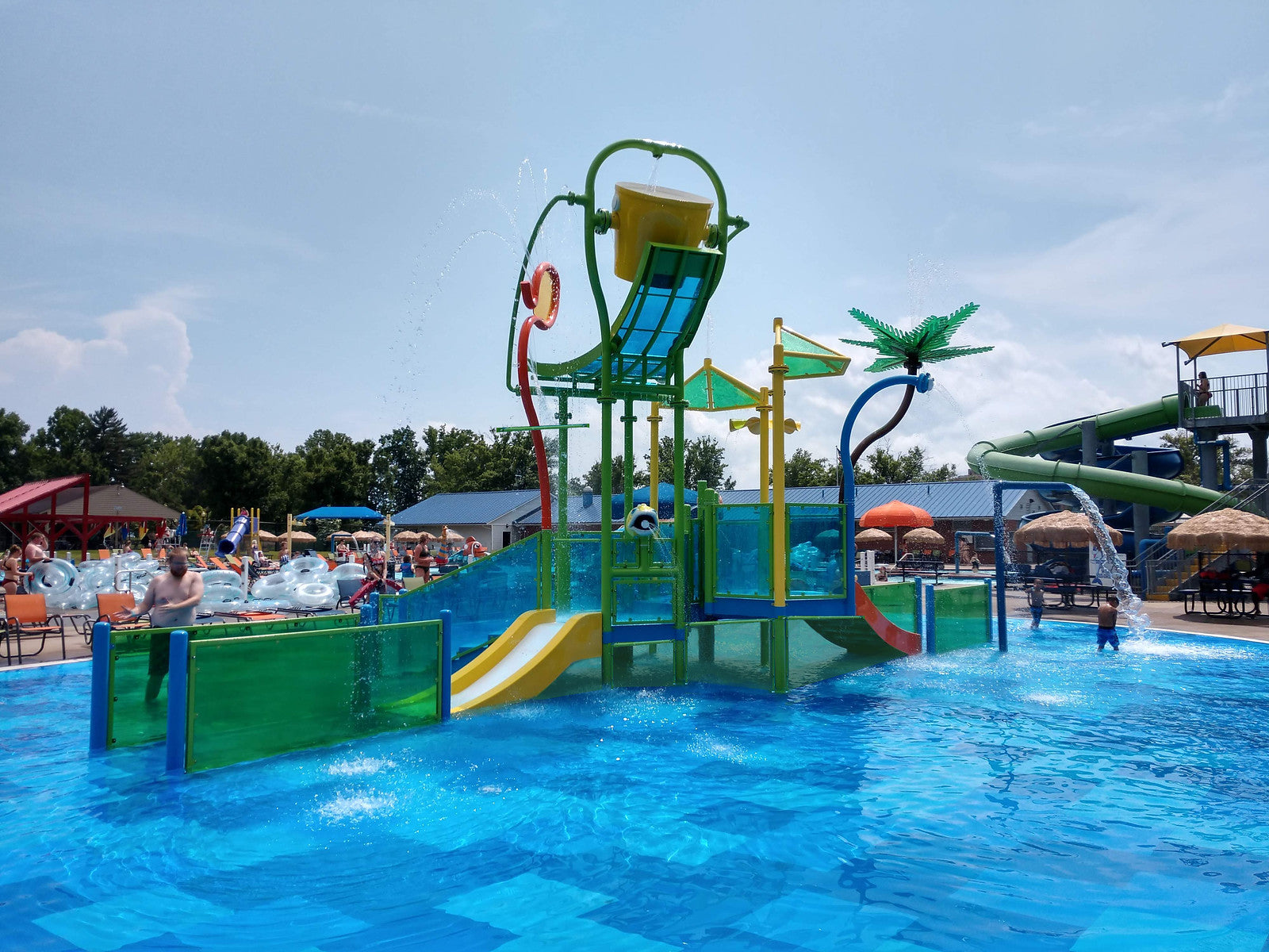 Rain Drop Products Molecule Structure Water Park