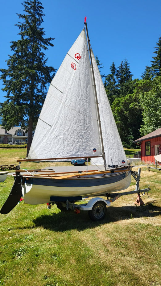 Gig Harbor Point Defiance 12' Kevlar Composite Rowboat – Recreational Dinghy,Tender