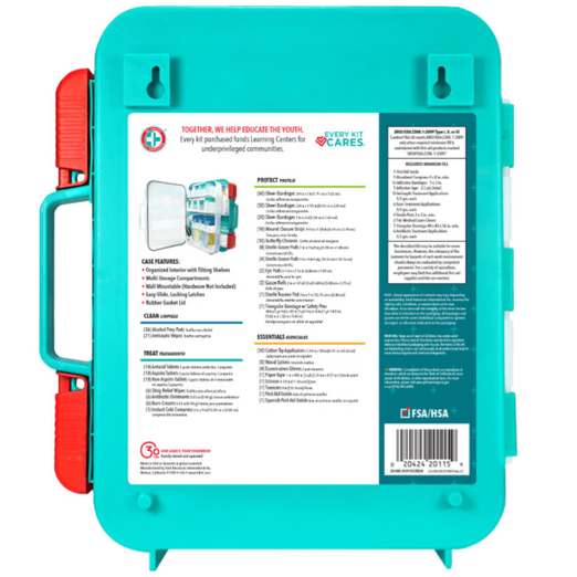 Water Safety Products 100 Person OSHA Aquatics First Aid Center