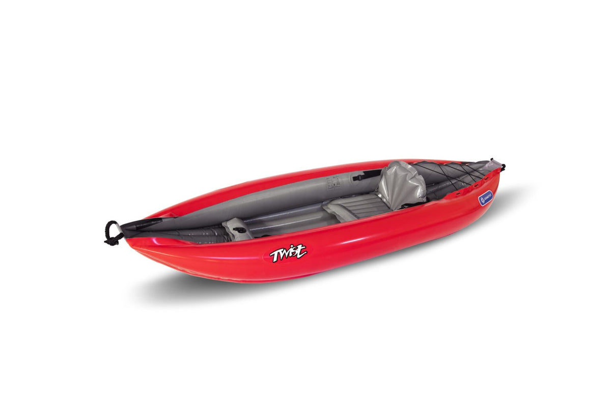 Red Kayaks Inflatable Gumotex TWIST 1 8′6″ Inflatable Kayak red