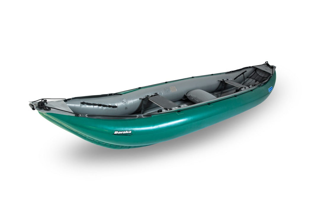 Gumotex BARAKA 13′5″ Inflatable Canoe green