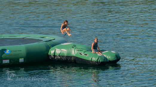 Island Hopper Double Blaster Attachment - Natural Green