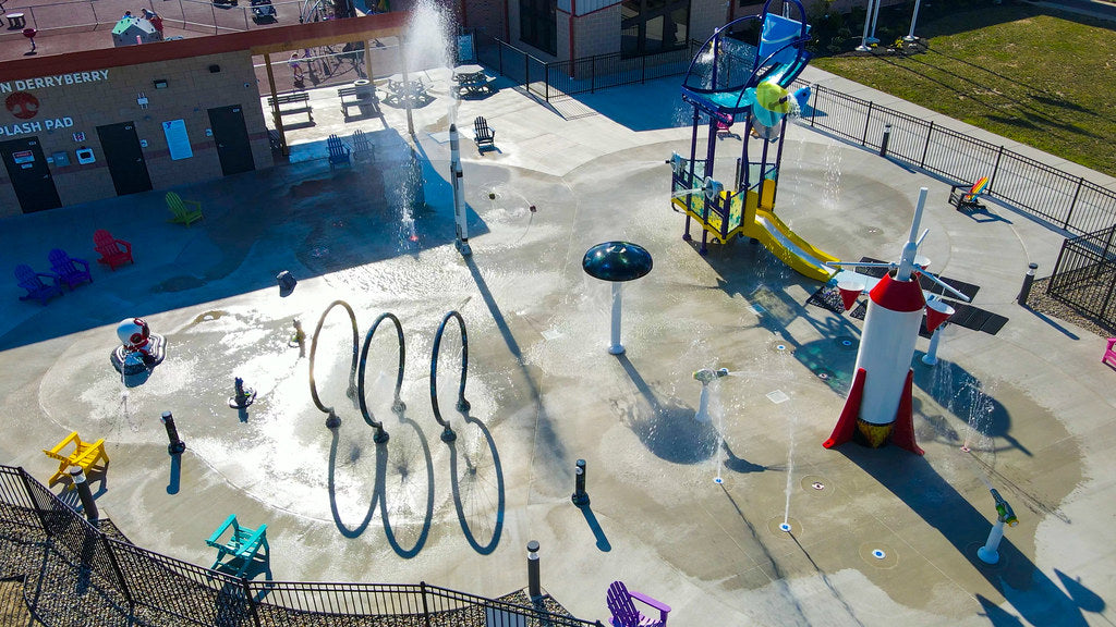 Rain Drop Products Molecule Structure Water Park