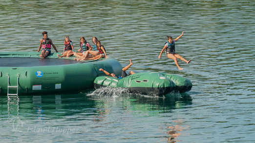 Island Hopper Double Blaster Attachment - Natural Green