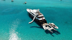 Yacht with Freestyle Slides 5M Pool 