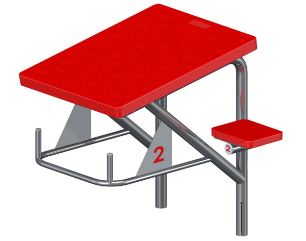 Spectrum Aquatics Cougar Side Step Starting Platform Dual Post